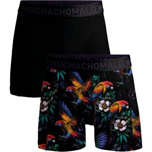 Muchachomalo - Boxershorts - 2 Pack - Zwart - Cotton Modal