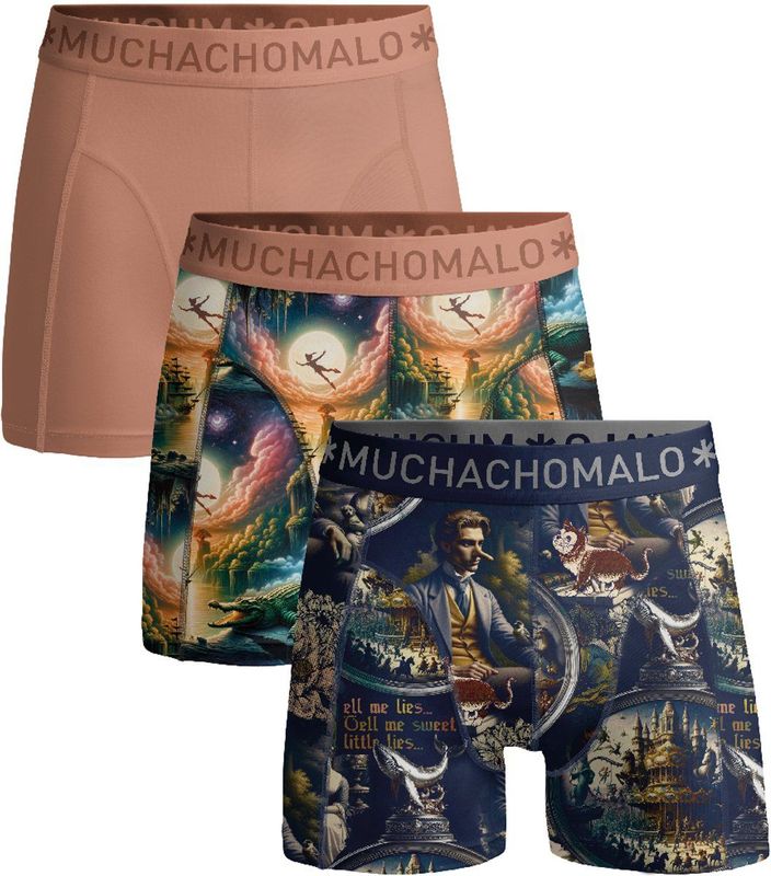 Muchachomalo Jongens 3-pack boxershorts pinocchio peter