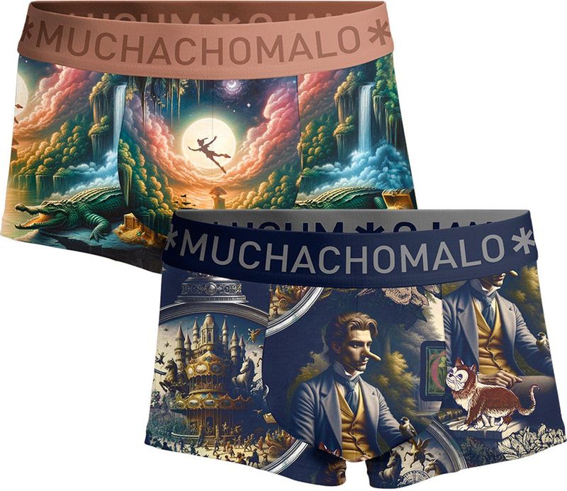 Muchachomalo - Trunks - 2 Pack - Boxershorts - 95% Katoen