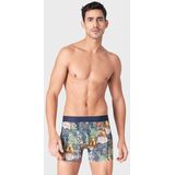 Muchachomalo - Pussboots Wizardoz - Boxershorts - Print/Print/Blue - 3-Pack