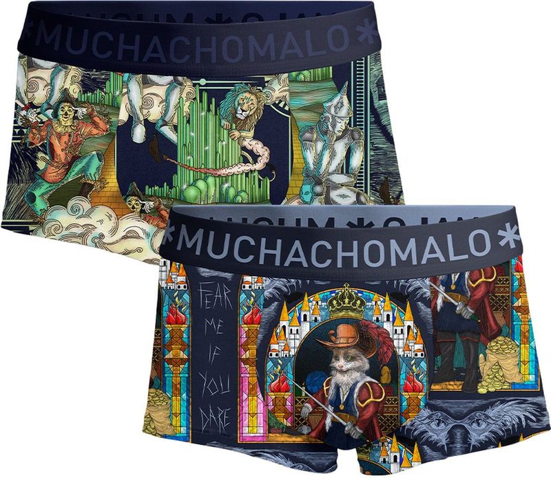 Muchachomalo - Boxershorts - Zwart - Katoen - 2 Pack