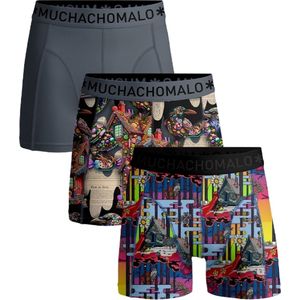 Muchachomalo - 3-pack Boxershorts - Rood - Katoen