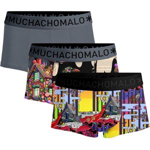 Muchachomalo - Heren 3-pack - Boxershorts - Rood - 95% Katoen / 5% Elastaan