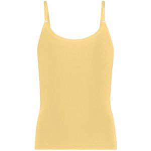 Muchachomalo - Dames 1-pack - Singlet - Geel - 93% Cotton / 7% Elastane - 170 gram