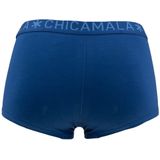 Chicamala - 2-Pack Mini Boxershorts Blauw & Groen - Dames