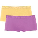 Chicamala Meisjes Boxershorts - 2 Pack - Maat 104 - Meisjes Onderbroeken