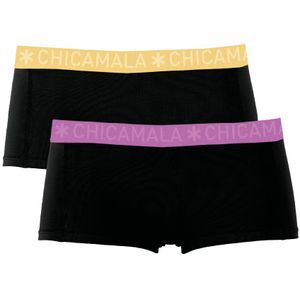 Chicamala Meisjes Boxershorts - 2 Pack - Maat 104 - Meisjes Onderbroeken