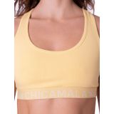 Tops - Geel - 93% Cotton / 7% Elastane