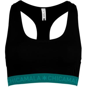 Chicamala – Racerback – 1 Pack – BH Zonder Beugel – Racerback Top – Dames Ondergoed – 95% Katoen – Dames Lingerie – Maat L