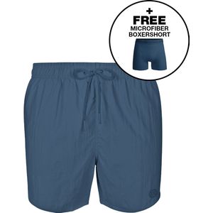 Muchachomalo Solid Zwembroek - Blauw