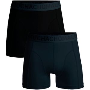 Muchachomalo - Boxershorts - 2 Pack - Microfiber - Zwart