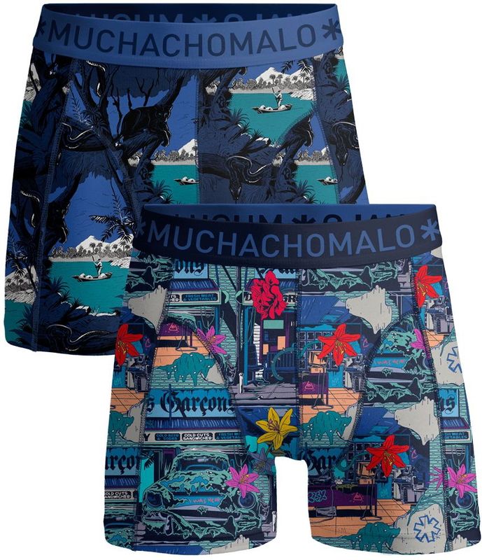 Muchachomalo - 2-pack Boxershorts - Print - Urbex Jungle