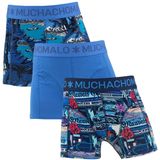 Muchachomalo Jongens 3-pack boxershorts urbex jungle