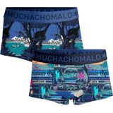 Muchachomalo - Heren Trunks - 2 Pack - Boxershorts - 95% Katoen