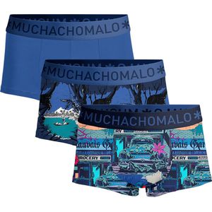 Muchachomalo - Heren Trunks - 3 Pack - Onderbroek - 95% Katoen