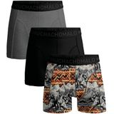 Muchachomalo Heren Boxershorts – 3 Pack – Maat S – 95% Katoen – Mannen Onderbroeken