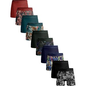 Muchachomalo Heren Boxershorts 10 Pack 95% Katoen Mannen Onderbroeken