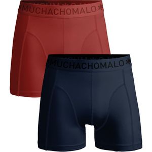 Muchachomalo Heren Boxershorts - 2 Pack - Maat M - 95% Katoen - Mannen Onderbroek