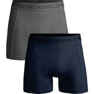 Muchachomalo Heren Boxershorts - 2 Pack - Maat M - 95% Katoen - Mannen Onderbroek