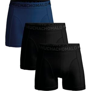 Muchachomalo Heren Boxershorts - 3 Pack - Maat M - 95% Katoen - Mannen Onderbroeken