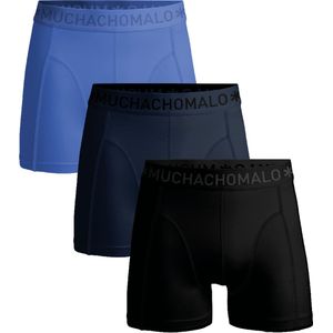 Muchachomalo Heren Boxershorts - 3 Pack - Maat XL - 95% Katoen - Mannen Onderbroeken