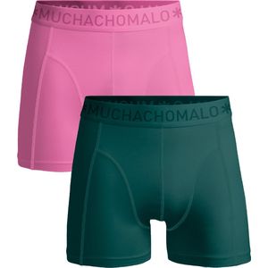 Muchachomalo - Boxershorts - 2 Pack - Zwart - 95% Katoen