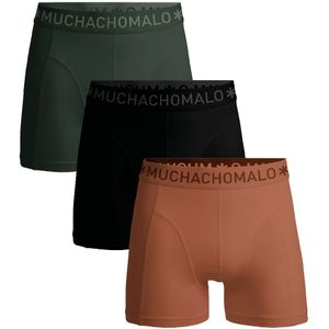 Muchachomalo - Boxershorts - Groen - Paars - Roze - 3-pack