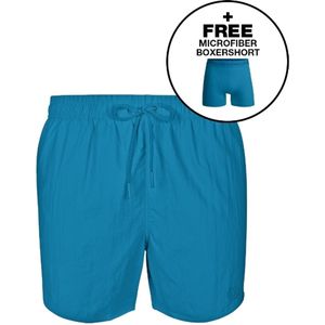 Muchachomalo - Zwembroek - Blauw - Jongens Swimshort