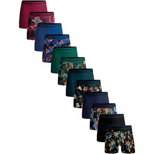 Muchachomalo 12-Pack Heren Boxershort -  Golden - Multipack katoenen heren onderbroeken - Voordeelverpakking muchachomalo onderbroeken