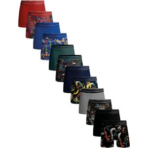 Muchachomalo - Boxershort - 95% Katoen - 12 Pack - Normale Lengte - Ondergoed Heren