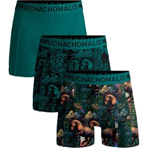 Muchachomalo – Boxershorts Boys – 3 Pack – Jongens Ondergoed – 95% Katoen – Maat 104