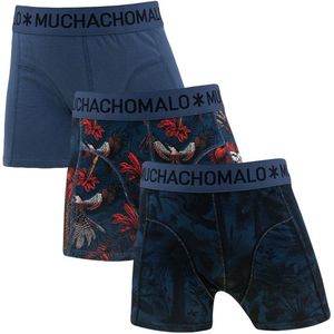 Muchachomalo – Boxershorts Boys – 3 Pack – Jongens Ondergoed – 95% Katoen – Maat 104