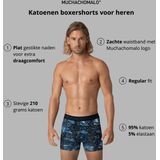 Muchachomalo Men 3-pack boxer shorts print/print/solid