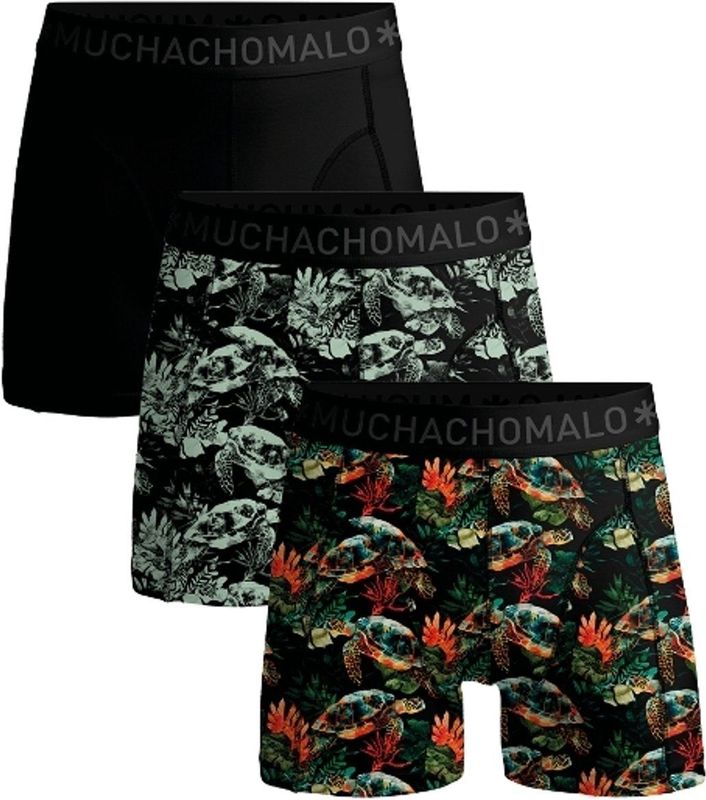 Muchachomalo Men 3-pack boxer shorts print/print/solid