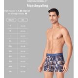 Muchachomalo – Boxershort Heren – Normale Lengte – Onderbroeken Heren – Boxershort – Ondergoed – 95% Katoen – 2 Pack – Maat S