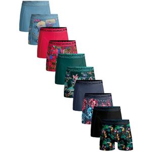 Muchachomalo - Boxershorts - 12 Pack - Zwart - Katoen