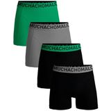 Muchachomalo Heren Boxershorts - 4 Pack - Maat S - Microfiber - Mannen Onderbroeken