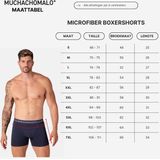 Muchachomalo - Boxershort - Microfiber - 6 Pack - Normale Lengte - Ondergoed Heren