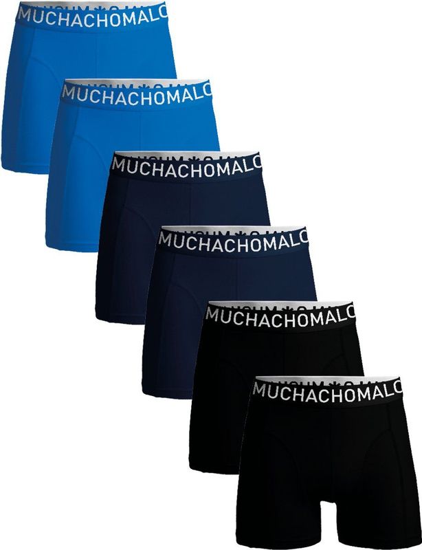 Muchachomalo - Boxershort - Microfiber - 6 Pack - Normale Lengte - Ondergoed Heren