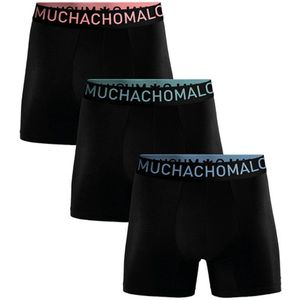 Muchachomalo – Boxershort Heren – Normale Lengte – Onderbroeken Heren – Boxershort – Ondergoed – Bamboe – 3 Pack – Maat M