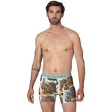Muchachomalo – Boxershort Heren – Normale Lengte – Onderbroeken Heren – Boxershort – Ondergoed – 95% Katoen – 4 Pack – Maat S