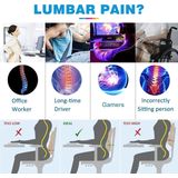 YONO - Rugkussen Onderrug Ergonomisch - Orthopedisch Lendekussen - Memory Foam