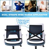 YONO - Rugkussen Onderrug Ergonomisch - Orthopedisch Lendekussen - Memory Foam