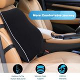 YONO - Rugkussen Onderrug Ergonomisch - Orthopedisch Lendekussen - Memory Foam