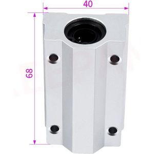 SCS10LUU Lineair Kogellager SC10LUU Linear Slider Schuifgeleider 10mm