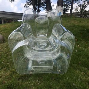 Opblaasstoel - Transparant Campingstoel - Opblaasbare Kampeerstoel