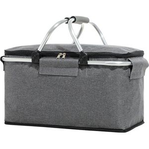 Picknick Rollende Koeltas Wielen Opvouwbare Koeler Geïsoleerde Thermische Winkel