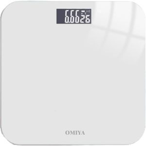 Personen Weegschaal - Wit met Display - Personenweegschaal