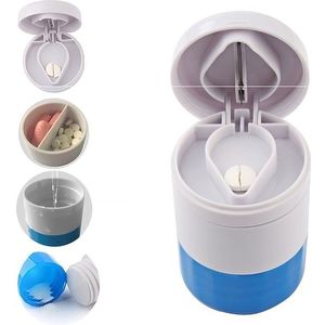 Pillensnijder Blauw Kleine Pillen - Tabletdeler - Pillensplijter