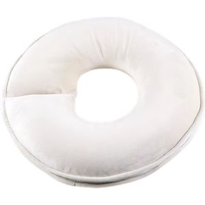 Gezichtskussen Hoofd - Kussen Met Gat Voor Massage - Wit Hoofdkussen